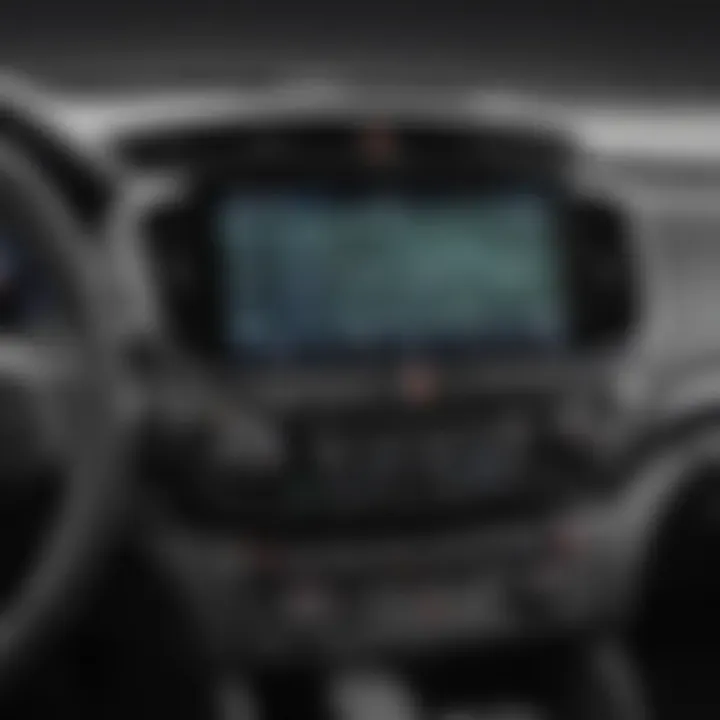 Technology interface illustrating the infotainment system of the 2016 Honda CR-V SE