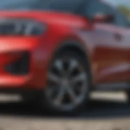 Kia Seltos LX exterior design showcasing its dynamic lines