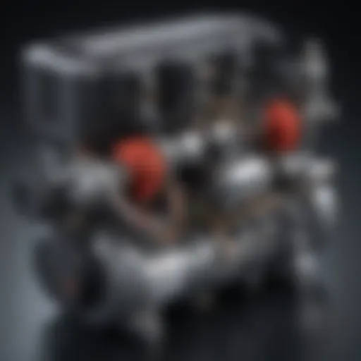 A detailed diagram showcasing different types of automotive compressors