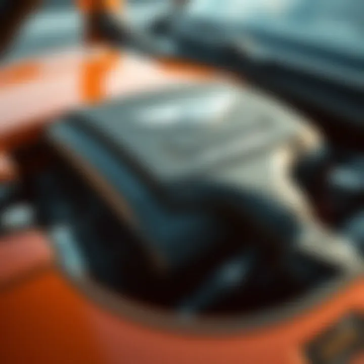 Detailed view of the Continental GTC Speed's powerful engine specifications