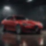 Overview of the latest Alfa Romeo Giulia showcasing its elegant design.