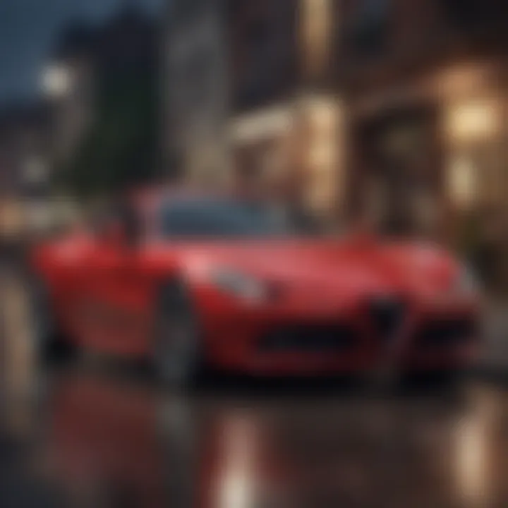 Alfa Romeo's market trends illustrated by consumer feedback graphs.