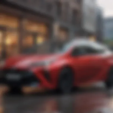 Exterior Design of the 2022 Prius Sleek exterior design of the 2022 Toyota Prius