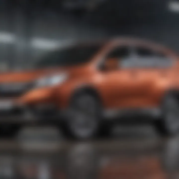 Comparison chart of the 2016 Honda CR-V length against competitors
