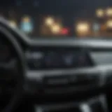 A close-up of a Honda Accord dashboard showcasing features and technology.