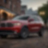 Exterior view showcasing the sleek design of the Dodge Durango