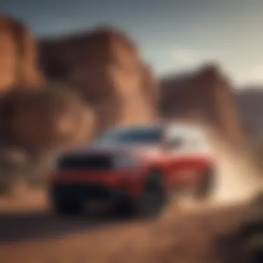 Performance Capabilities of the Dodge Durango Dodge Durango in action demonstrating its performance capabilities