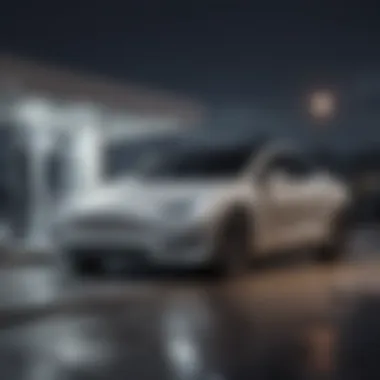 The Impact of Charging Infrastructure on Tesla Costs Charging station for electric vehicles