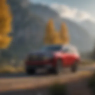 Exploring the Chevrolet Tahoe in a Beautiful Setting Chevrolet Tahoe parked in a scenic location