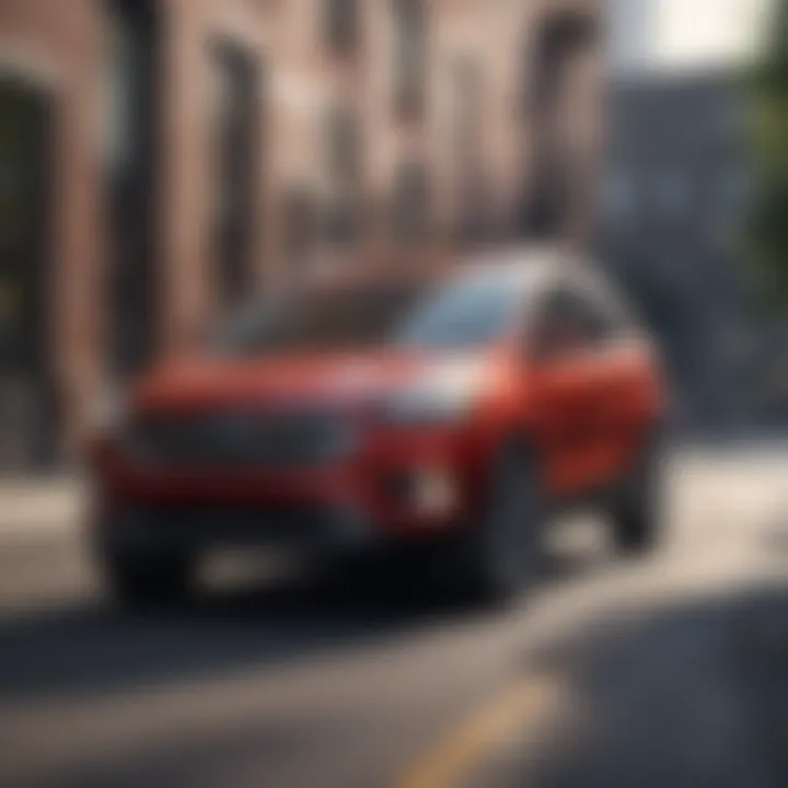 Ford Escape exterior design showcasing its sleek lines