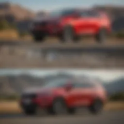 Detailed infographic showcasing the MPG ratings of the 2016 Kia Sorento compared to competitors