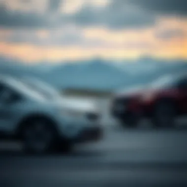 Comparative Analysis of Top Models Comparison chart of top all-wheel drive SUV models