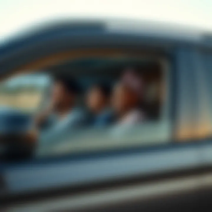 The Joy of Family Adventures with SUVs Family enjoying a road trip in an all-wheel drive SUV