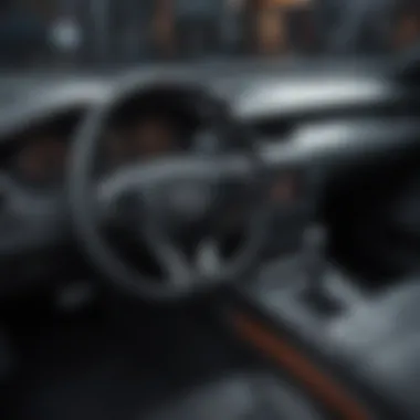 Interior view showcasing the dashboard of a used AWD vehicle