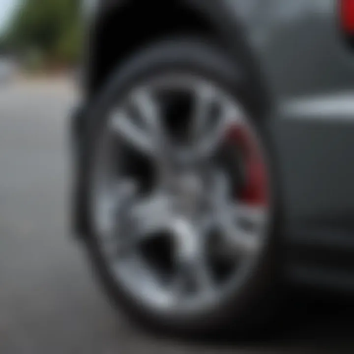 Comparison image showing different sizes and styles of Chevy Silverado Redline rims