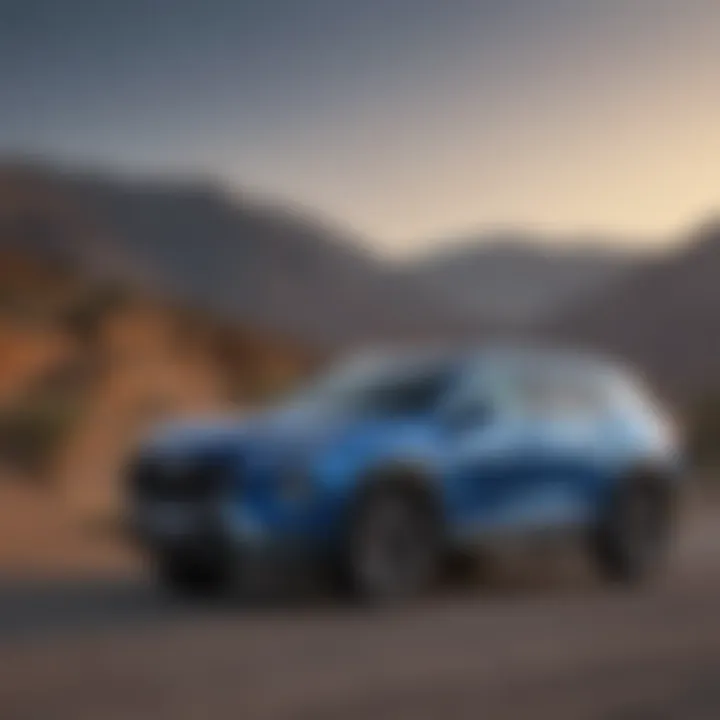 Comparison chart of MPG ratings between the 2022 Hyundai Santa Cruz and its competitors.