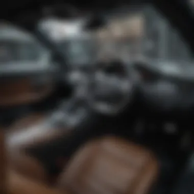 Luxurious Interior of Mercedes AMG GT Interior showcasing the luxurious features of the Mercedes AMG GT