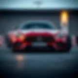 Aerodynamic Excellence of the Mercedes-Benz GTR Sleek exterior design of the Mercedes-Benz GTR showcasing its aerodynamic profile.