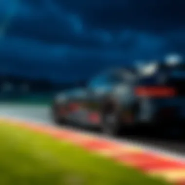 On the Track: The Mercedes-Benz GTR in Action Mercedes-Benz GTR on the track demonstrating its impressive performance capabilities.