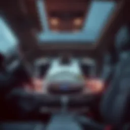 Luxurious interior design of the 2019 Subaru Forester