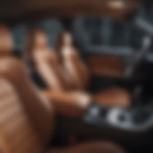 Spacious interior of a modern four-cylinder car showcasing ample legroom and comfort.