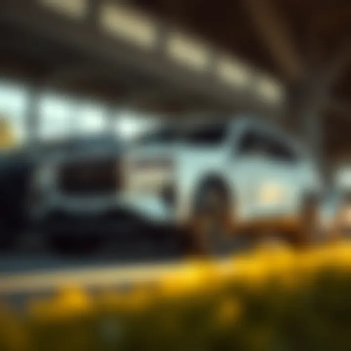 Technology Meets Luxury Innovative SUV features highlighting advanced technology and luxurious interiors