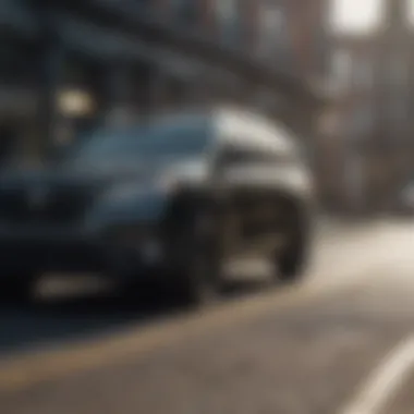Performance comparison with rival midsize SUVs