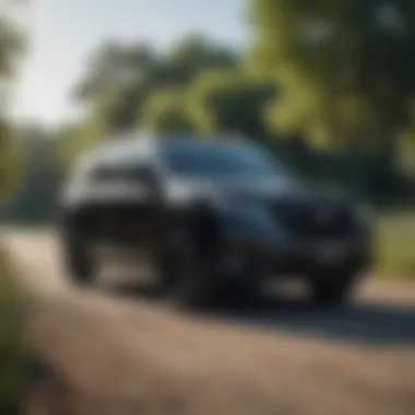 Practical functionality of the all black Honda Passport