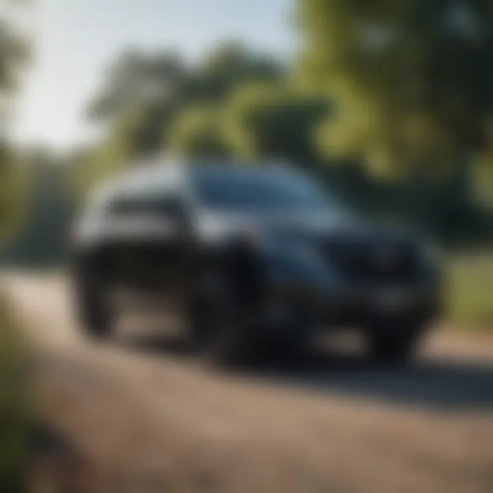 Practical functionality of the all black Honda Passport