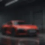 Luxury Audi model showcasing elegant design and craftsmanship