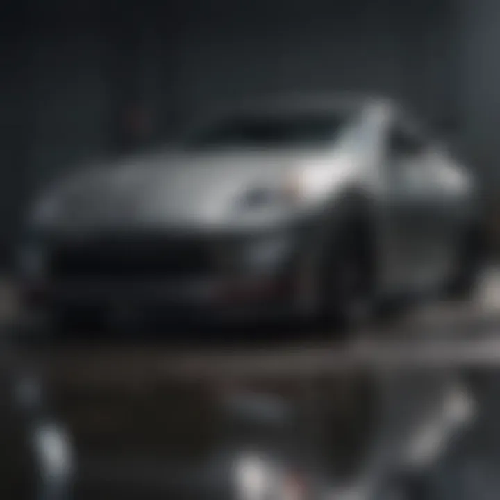 Aesthetic modifications on a Nissan Z