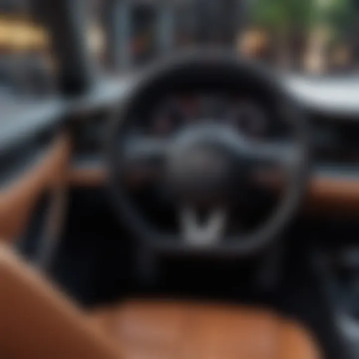 Advanced dashboard technology highlighting innovative features