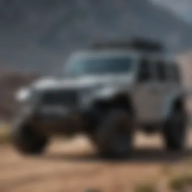 Jeep Extreme Recon performance features on terrain