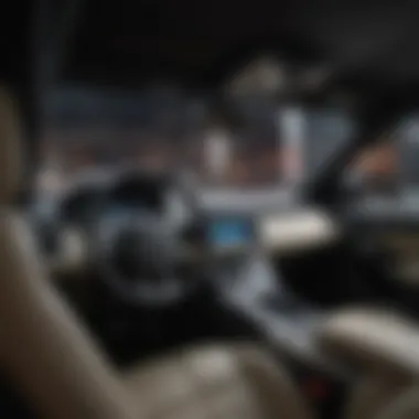 Spacious Interior of Range Rover Evoque Interior layout demonstrating spaciousness and modern design