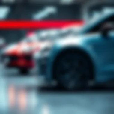 Electric car performance metrics dashboard