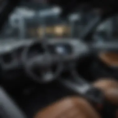 Interior Features and Advanced Technology of the New Nissan Small SUV Interior features highlighting the advanced technology and spaciousness of the new Nissan small SUV.