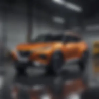 Safety Features of the New Nissan Small SUV Safety features emphasized through testing scenarios, showcasing the new Nissan small SUV's commitment to safety.