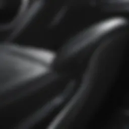 Nissan Rogue ventilated seat close-up