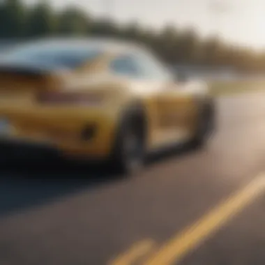 Unleashing Power: The Porsche CC in Action Porsche CC on a racetrack illustrating its performance capabilities