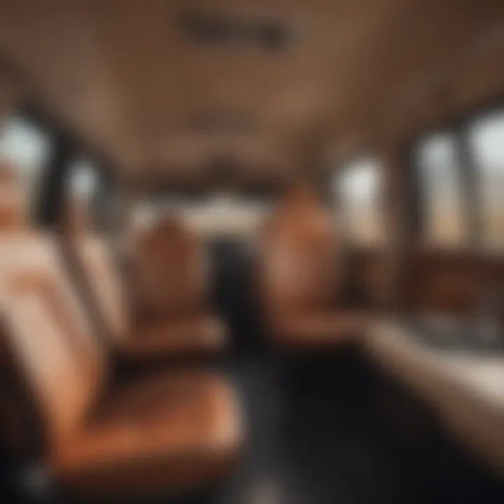 Interior of Savana Van highlighting comfort and utility