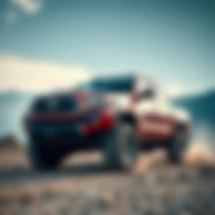 Off-Road Capabilities of Toyota Tacoma TRD Off-Road Toyota Tacoma TRD Off-Road in an off-road setting demonstrating capabilities