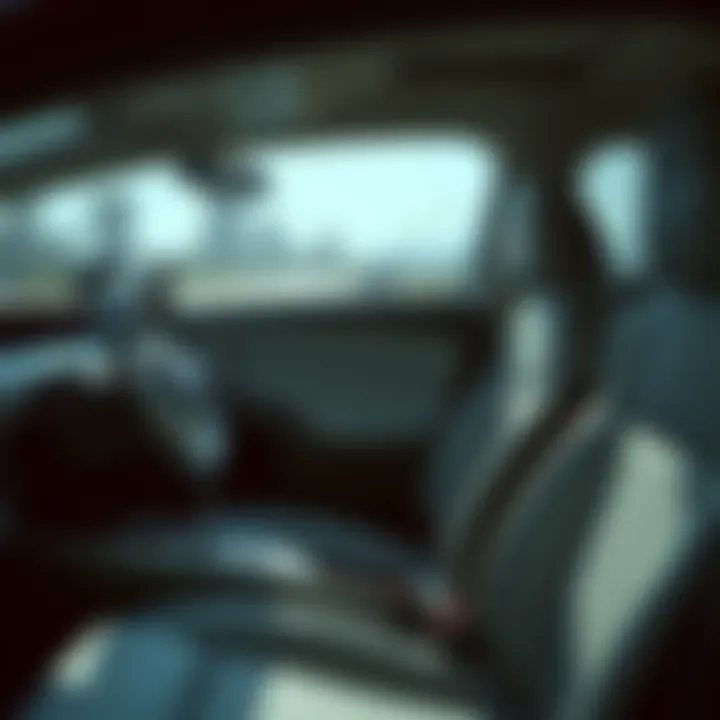 Interior features of the Toyota Prius highlighting technological advancements