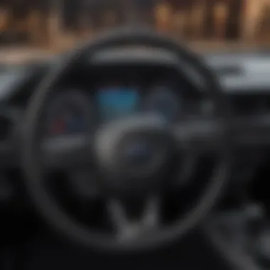 Performance dashboard display of Ford Maverick XLT with key metrics