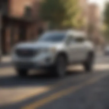 Unmatched Performance of GMC Crossover SUVs Performance capabilities of a GMC crossover SUV on the road