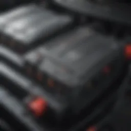 A close-up view of a heavy duty battery jump pack showcasing its features and ports