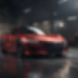 A sleek Honda vehicle showcasing innovative design