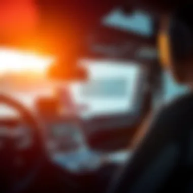 Close-up of Hummer EV truck's interior with advanced technology dashboard