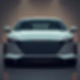 Sleek Front Design of the Ioniq 5 Front view of the Hyundai Genesis Ioniq 5