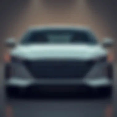 Sleek Front Design of the Ioniq 5 Front view of the Hyundai Genesis Ioniq 5