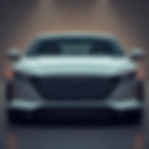 Sleek Front Design of the Ioniq 5 Front view of the Hyundai Genesis Ioniq 5